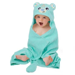 Playgro Friendly Forest Bear Badcape P0188234 6 Playgro Friendly Forest Bear Badcape P0188234 -Dirkje || Jollein || bébé-jou Verkoopwinkel 0188234 2