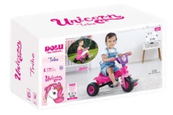 Dolu Unicorn Driewieler 2529 -Dirkje || Jollein || bébé-jou Verkoopwinkel 2529 dolu unicorn driewieler 2529