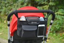 Babygo Black Stroller Organizer Buggytasje 3903 -Dirkje || Jollein || bébé-jou Verkoopwinkel 390 3 stroller organizer7