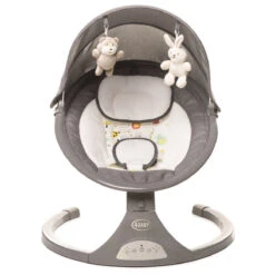 4Baby Rock 'n Relax XXIII Grey Swing Babyschommel -Dirkje || Jollein || bébé-jou Verkoopwinkel 4baby rock n relax xxiii grey swing babyschommel 2