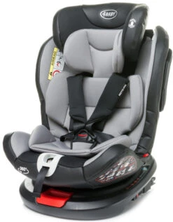 4Baby Roto-Fix Light Grey 360º 0-36 Kg Isofix Autostoel -Dirkje || Jollein || bébé-jou Verkoopwinkel 4baby roto fix 360 0 36 kg isofix autostoel 6 3