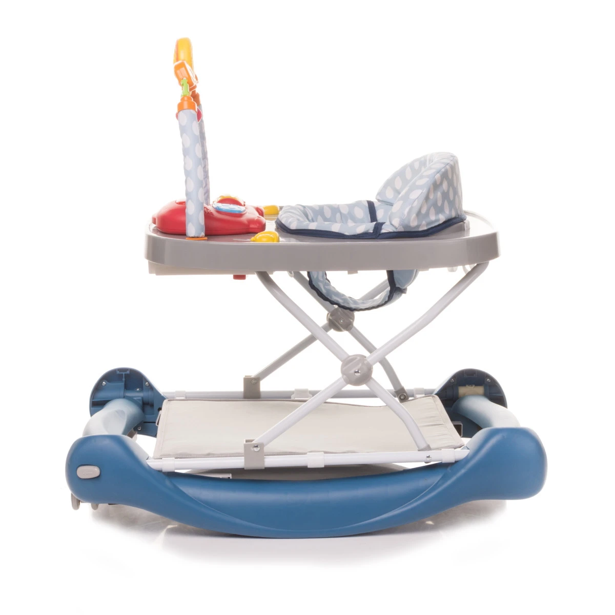 4Baby Swing'n Push Blue 3- In-1 Loopstoel Met Schommelfunctie 7 4Baby Swing'n Push Blue 3- In-1 Loopstoel Met Schommelfunctie - Afbeelding 5