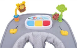 4Baby Walk 'n Push Dark Grey Loopstoel 7022 -Dirkje || Jollein || bébé-jou Verkoopwinkel 4baby walk n push dark grey loopstoel 7022 3