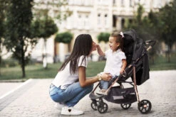 Babygo Style Black Rose 3-in-1 Kinderwagen Incl. Autostoel 6321 -Dirkje || Jollein || bébé-jou Verkoopwinkel 6321 style3in1 blackrose 2 babygo