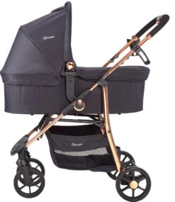 Babygo Style Black Rose 3-in-1 Kinderwagen Incl. Autostoel 6321 -Dirkje || Jollein || bébé-jou Verkoopwinkel 6321 style3in1 blackrose 7 babygo