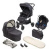 Babygo Style Black 3-in-1 Kinderwagen Incl. Autostoel 6323 -Dirkje || Jollein || bébé-jou Verkoopwinkel 6323 style3in1 black 4 babygo 1
