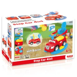 Dolu Step Car 4-in-1 Loopauto 8035 -Dirkje || Jollein || bébé-jou Verkoopwinkel 8035 3d