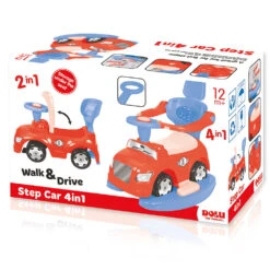 Dolu Step Car 4-in-1 Loopauto 8035 -Dirkje || Jollein || bébé-jou Verkoopwinkel 8035 3d back