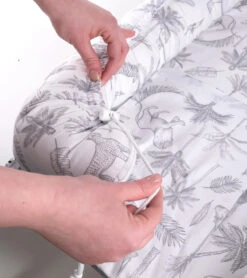 Albero Mio Boho & Love Grey Babynest B003 -Dirkje || Jollein || bébé-jou Verkoopwinkel Albero Mio Boho Love Grey Babynest B003 1