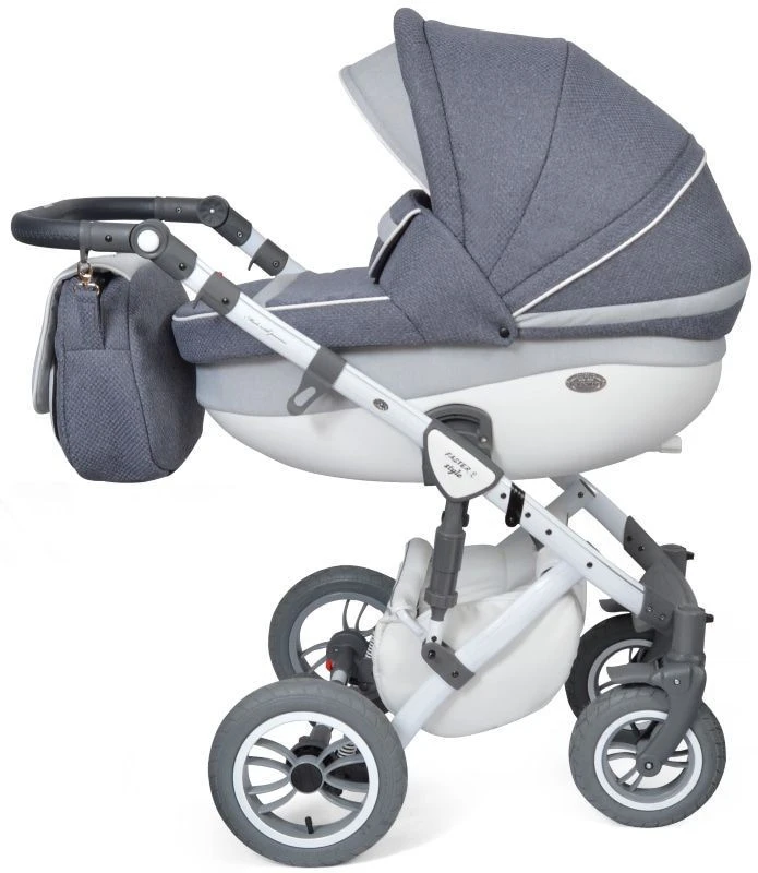 Baby Merc Faster 3 Exclusive Grey Kinderwagen Incl. Autostoel F8 5 Baby Merc Faster 3 Exclusive Grey Kinderwagen Incl. Autostoel F8 - Afbeelding 3