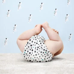 Bambino Mio MioSolo Dalmatian Dots Wasbare Luier BM-5SO-DOT -Dirkje || Jollein || bébé-jou Verkoopwinkel Bambino Mio MioSolo Dalmatian Dots Wasbare Luier BM 5SO DOT 3