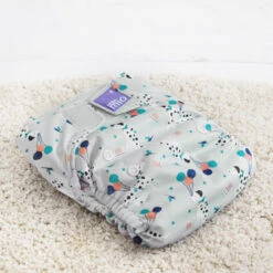 Bambino Mio MioSolo Puppy Party Wasbare Luier BM-5SO-PUP -Dirkje || Jollein || bébé-jou Verkoopwinkel Bambino Mio MioSolo Puppy Party Wasbare Luier BM 5SO PUP 2