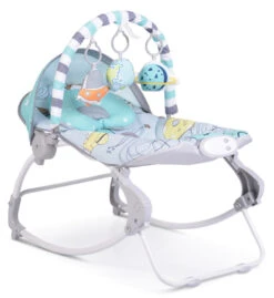 Cangaroo Space Tour Grey/Blue Wipstoel 8451 -Dirkje || Jollein || bébé-jou Verkoopwinkel Cangaroo Space Tour Grey Blue Wipstoel 8451