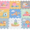 Cangaroo Transport 9 Stuks Schuimrubberen Puzzelmat 3087 -Dirkje || Jollein || bébé-jou Verkoopwinkel Cangaroo Transport 9 Stuks Schuimrubberen Puzzelmat 3087 1