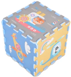 Cangaroo Transport 9 Stuks Schuimrubberen Puzzelmat 3087 -Dirkje || Jollein || bébé-jou Verkoopwinkel Cangaroo Transport 9 Stuks Schuimrubberen Puzzelmat 3087 3