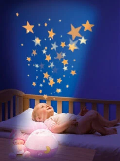Chicco Goedenacht Sterren Pink Babyprojector C02427.10 -Dirkje || Jollein || bébé-jou Verkoopwinkel Chicco Goedenacht Sterren Babyprojector In Gebruik1419421773549aa84d426b8 8