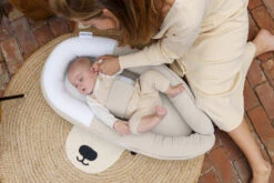 Doomoo Cocoon Tetra Jersey Sand Babynest CO 12 -Dirkje || Jollein || bébé-jou Verkoopwinkel Doomoo Cocoon Tetra Jersey Sand Babynest CO 12.3