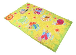 Eco Toys Yellow 90 X 145 Cm Speelkleed Incl. 2 Speeltjes HC304430 -Dirkje || Jollein || bébé-jou Verkoopwinkel Eco Toys Yellow 90 x 145 cm Speelkleed incl. 2 Speeltjes HC304430