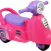 Eco Toys Retro Pink Loopscooter 605 -Dirkje || Jollein || bébé-jou Verkoopwinkel Eco Toys Loopscooter Retro Pink