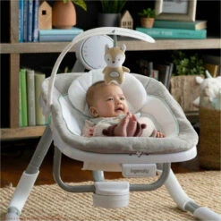 Ingenuity AnyWay Sway PowerAdapt Swing Ray Babyschommel K12584 -Dirkje || Jollein || bébé-jou Verkoopwinkel Ingenuity AnyWay Sway PowerAdapt Swing Ray Babyschommel K12584 7 1