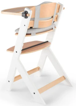 Kinderkraft Enock Wit/Naturel Houten Kinderstoel Met Zitverkleiner KHENOC0PWHT0000 -Dirkje || Jollein || bébé-jou Verkoopwinkel Kinderkraft Enock White Kinderstoel met Zitverkleiner KHENOC0PWHT0000 5