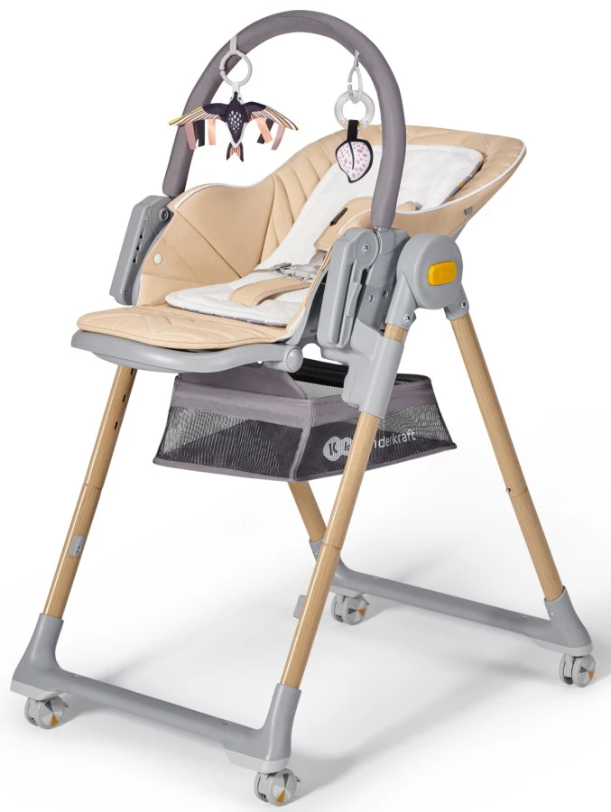 Kinderkraft Lastree Wood Kinderstoel KHLAST00BEGW000 4 Kinderkraft Lastree Wood Kinderstoel KHLAST00BEGW000 - Afbeelding 2