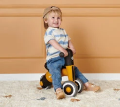 Kinderkraft Minibi Leaf Green Loopfiets KRMIBI00GRE0000 -Dirkje || Jollein || bébé-jou Verkoopwinkel Kinderkraft Minibi Honey Yellow Loopfiets KRMIBI00YEL0000 6