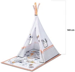 Kinderkraft Tippy World Educatief Speelkleed KPTIPP00MUL0000 -Dirkje || Jollein || bébé-jou Verkoopwinkel Kinderkraft Tippy Educatief Speelkleed KPTIPP00MUL0000 7