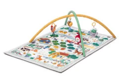 Kinderkraft Tippy Garden Educatief Speelkleed KPLIGA00MUL0000 -Dirkje || Jollein || bébé-jou Verkoopwinkel Kinderkraft Tippy Garden Educatief Speelkleed KPTIPP00MUL0000 2