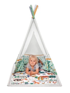 Kinderkraft Tippy Garden Educatief Speelkleed KPLIGA00MUL0000 -Dirkje || Jollein || bébé-jou Verkoopwinkel Kinderkraft Tippy Garden Educatief Speelkleed KPTIPP00MUL0000 7