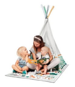 Kinderkraft Tippy Garden Educatief Speelkleed KPLIGA00MUL0000 -Dirkje || Jollein || bébé-jou Verkoopwinkel Kinderkraft Tippy Garden Educatief Speelkleed KPTIPP00MUL0000 8