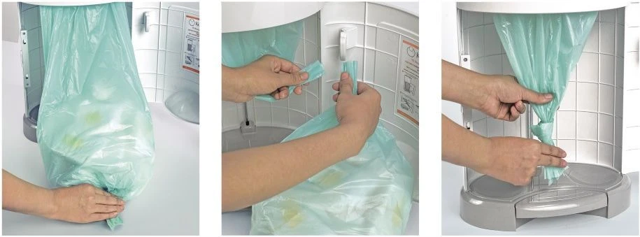 Korbell Wit Nappy Disposal System Luieremmer M250DSW 9 Korbell Wit Nappy Disposal System Luieremmer M250DSW - Afbeelding 7