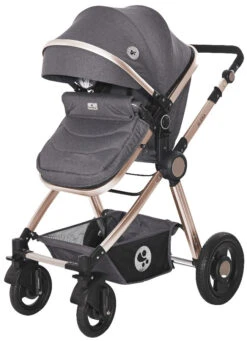 Lorelli Alexa Luxe Black 3-in-1 Combi Kinderwagen Incl. Autostoel 1002129-2186 -Dirkje || Jollein || bébé-jou Verkoopwinkel Lorelli Alexa Luxe Black 3 in 1 Combi Kinderwagen incl. Autostoel 1002129 2186 4