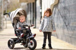 Lorelli Jaguar Deluxe Grey Driewieler 1005039-2102 -Dirkje || Jollein || bébé-jou Verkoopwinkel Lorelli Jaguar Deluxe Grey Driewieler 1005039 2102 11