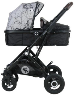 Lorelli Sena Grey Marble 3-in-1 Combi Kinderwagen Incl. Autostoel 1002161-2113 -Dirkje || Jollein || bébé-jou Verkoopwinkel Lorelli Sena Grey Marble 3 in 1 Combi Kinderwagen incl. Autostoel 1002161 2113 2