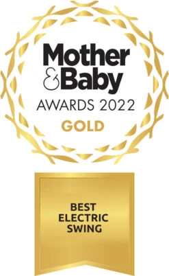 Lorelli Swing Tango Frosty Green Stars Babyschommel En Wipstoel 1009007-2146 -Dirkje || Jollein || bébé-jou Verkoopwinkel Lorelli Tango Best Electric Swing