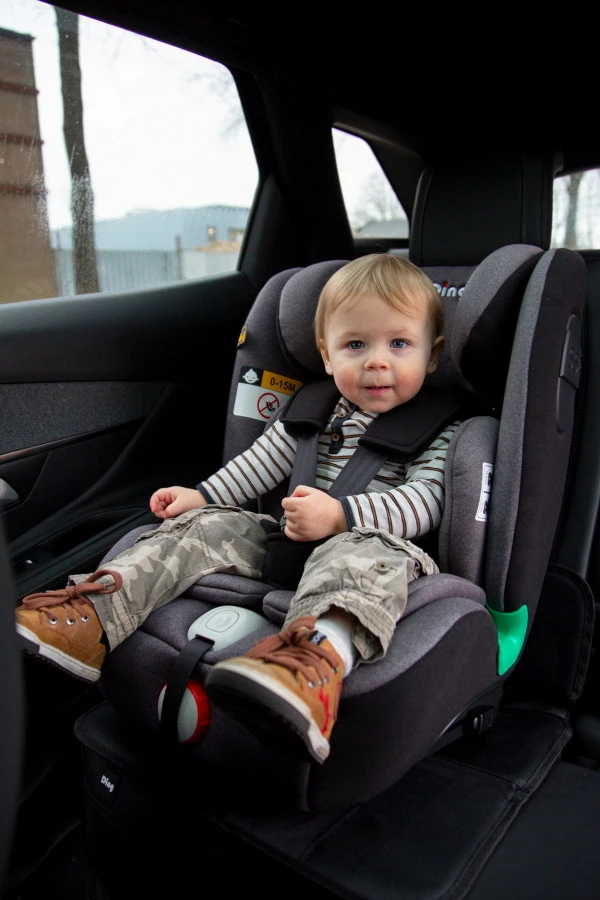 Ding York Grey Leather I-Size Autostoel 9-36 Kg K63 14 Ding York Grey Leather I-Size Autostoel 9-36 Kg K63 - Afbeelding 12