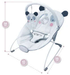 Momi Glossy Panda Bouncer Wipstoel BULE00003 -Dirkje || Jollein || bébé-jou Verkoopwinkel Momi Glossy Panda Wipstoel BULE00003 4