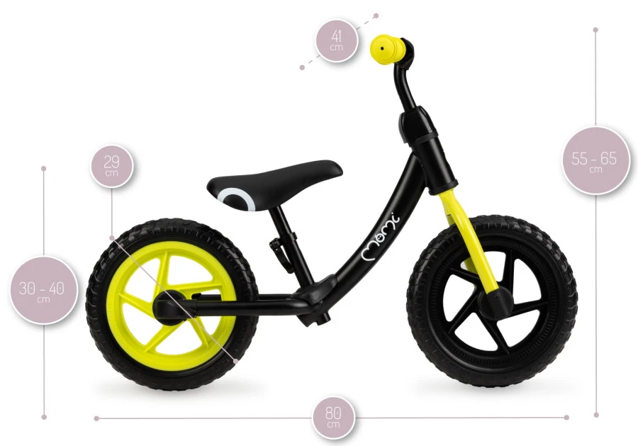 Momi Ross Balance Bike Lemon Loopfiets ROBI00001 8 Momi Ross Balance Bike Lemon Loopfiets ROBI00001 - Afbeelding 6