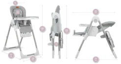 Momi Yumtis Light Grey Kinderstoel KRKA00002 -Dirkje || Jollein || bébé-jou Verkoopwinkel Momi Yumtis Light Grey Kinderstoel KRKA00002 8