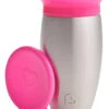 Munchkin Stainless Steel Miracle 360 Cup Roze Anti-Lek Beker 012370 Div -Dirkje || Jollein || bébé-jou Verkoopwinkel Munchkin Stainless Steel Miracle 360 Cup Roze Anti Lek Beker 012370 div .1