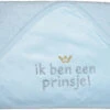Petit Villain Ik Ben Een Prinsje! Blauw Badcape -Dirkje || Jollein || bébé-jou Verkoopwinkel Petit Villain Ik Ben Een Prinsje Blauw Badcape 4