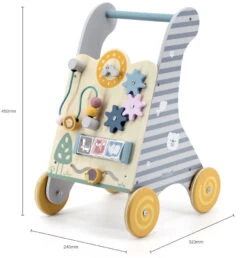 PolarB Activity Walker Houten Loopwagen 44028 19 PolarB Activity Walker Houten Loopwagen 44028 -Dirkje || Jollein || bébé-jou Verkoopwinkel PolarB Activity Walker Houten Loopwagen 44028 7
