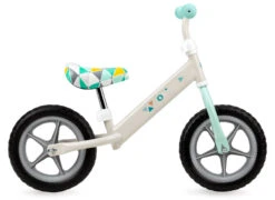 QKids Fleet Balance Bike Grey Triangles Loopfiets QKIDS00001 -Dirkje || Jollein || bébé-jou Verkoopwinkel QKids Fleet Balance Bike Grey Triangles Loopfiets QKIDS00001 2