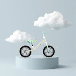 QKids Fleet Balance Bike Grey Triangles Loopfiets QKIDS00001 -Dirkje || Jollein || bébé-jou Verkoopwinkel QKids Fleet Balance Bike Grey Triangles Loopfiets QKIDS00001 4