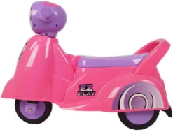Eco Toys Retro Pink Loopscooter 605 -Dirkje || Jollein || bébé-jou Verkoopwinkel Retro Loopscooter Roze1