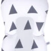 Sevibaby Cozy Triangle Grey Baby Badkussen 69-141 -Dirkje || Jollein || bébé-jou Verkoopwinkel Sevibaby Cozy Triangle Grey Baby Badkussen 69 141 1