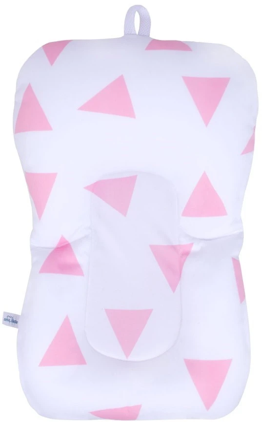 Sevibaby Cozy Triangle Pink Baby Badkussen 69-101 3 Sevibaby Cozy Triangle Pink Baby Badkussen 69-101