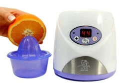 SisiBaby Digitale Smart Flessenwarmer SBC-002 -Dirkje || Jollein || bébé-jou Verkoopwinkel Sisi SBC 002 Paars Flessenwarmer 4 4