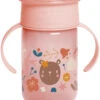 Suavinex Forest Roze 360° Drinkbeker Met Handvatten SXZFEE070164 -Dirkje || Jollein || bébé-jou Verkoopwinkel Suavinex Forest Roze 360 Drinkbeker met Handvatten SXZFEE070164 1